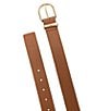 kate spade new york 1.37#double; Two tone Molten Loop Leather Belt - Image 3