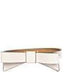 Color:Cream - Image 1 - Kate Spade New York 19mm Pearl Studded Bow Belt