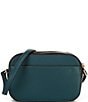 Color:Artesian Green Multi - Image 2 - Ava Colorblock Pebbled Leather Crossbody Bag