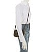 Color:Black - Image 4 - Ava Pebbled Leather Crossbody Bag