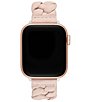 Color:Blush - Image 2 - Blush Leather 38/40/41mm Strap for Apple Watch®
