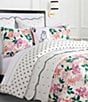 kate spade new york Bold Blooms Reversible Comforter Mini Set, Color:Multi - Image 2