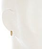 kate spade new york Brilliant Rhinestone Pave Mini Huggie Hoop Earrings, Color:Gold - Image 2