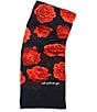 kate spade new york Charming Rose Oblong Scarf, Color:Plantentary/Navy - Image 3