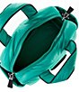 Color:Wintergreen - Image 3 - Choux Puffy Nylon Satchel Bag