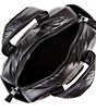 Color:Black - Image 3 - Choux Puffy Nylon Satchel Bag