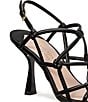 Color:Black - Image 6 - Coco Leather Knotted Dress Sandals
