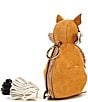 kate spade new york Critters Suede Ginger Fox Coin Purse, Color:Biscotti - Image 2