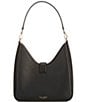 kate spade new york Dakota Leather Hobo Bag, Color:Black - Image 2