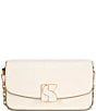 kate spade new york Dakota Smooth Leather Small Crossbody Bag, Color:Cream - Image 1