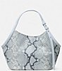 kate spade new york Deco Snake Embossed Leather Small Tulip Handle Tote Bag - Image 2