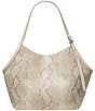 kate spade new york Deco Snake Embossed Leather Tulip Handle Tote Bag - Image 1