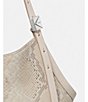 kate spade new york Deco Snake Embossed Leather Tulip Handle Tote Bag - Image 5