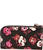 kate spade new york Devin Fall Poppies Small Slim Bifold Wallet, Color:Black Multi - Image 2