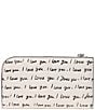 kate spade new york Devin Small 'I Love You' Embossed Script Slim Bifold Wallet, Color:Cream Multi - Image 2