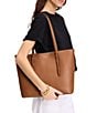 kate spade new york Do It All Leather Tote Bag, Color:Cavern Clay - Image 6