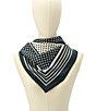 kate spade new york Dot Silk Square Scarf - Image 5