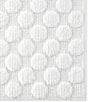 kate spade new york Dotted Woven Cotton Bath Mat, Color:MARSHMALLOW - Image 2