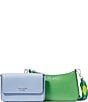 Color:North Star Multi - Image 2 - Double Up Colorblocked Crossbody Bag