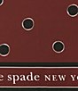 kate spade new york Downtown Dot Silk Square Scarf, Color:Bitter Chocolate - Image 6