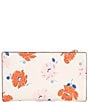 Color:White Multi - Image 2 - Flower Small Slim Bifold Wallet