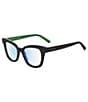 Color:Black 0.0 - Image 1 - Frazer Square Reader Glasses