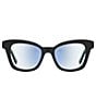 Color:Black 0.0 - Image 2 - Frazer Square Reader Glasses
