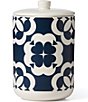 Color:Navy - Image 1 - Geo Print Cookie Jar