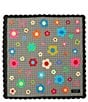 kate spade new york Gingham Garden Bandana Scarf, Color:Multi - Image 2