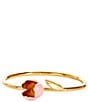 kate spade new york Golden Bloom Bangle Bracelet - Image 1