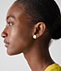 kate spade new york Golden Bloom Flower Stud Earrings - Image 3