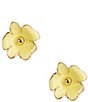 kate spade new york Golden Bloom Flower Stud Earrings - Image 1