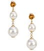 kate spade new york Golden Bloom Linear Earrings - Image 1