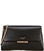 kate spade new york Grace Embellished Leather Clutch, Color:Black - Image 1