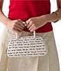 kate spade new york Grace 'I Love You' Embossed Script Leather Mini Satchel Bag, Color:Cream Multi - Image 5