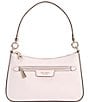 Color:Shimmer Pink - Image 1 - Hudson Convertible Crossbody Bag