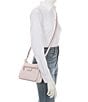 Color:Shimmer Pink - Image 4 - Hudson Convertible Crossbody Bag