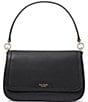 kate spade new york Hudson Flap Shoulder Bag, Color:Black - Image 1