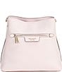 Color:Shimmer Pink - Image 1 - Hudson Shoulder Bag