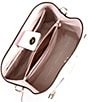 Color:Shimmer Pink - Image 3 - Hudson Shoulder Bag