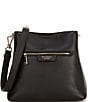 Color:Black - Image 1 - Hudson Shoulder Bag