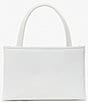 kate spade new york Icon Mini Nylon Tote Crossbody Bag, Color:White Dove - Image 2
