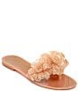 Color:Gold/Silver - Image 1 - Jaylee Jelly Floral Slide Sandals