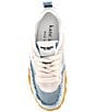 kate spade new york K As In Kate Denim Fray Lace Up Runner Sneakers, Color:Light Denim/Cream Multi - Image 5
