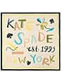 kate spade new york Kate Spade Scribble Silk Square Scarf - Image 3