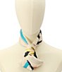 kate spade new york Kate Spade Scribble Silk Square Scarf - Image 6