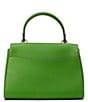 Color:KS Green - Image 2 - Katy Medium Top Handle Textured Satchel Crossbody Bag