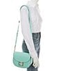 Color:Mint Liqueur - Image 4 - Katy Saddle Shoulder Bag