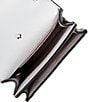 Color:Black - Image 3 - Knott Leather Phone Crossbody Bag