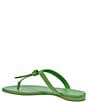 Color:Kate Spade Green - Image 3 - Knott Leather Thong Sandals